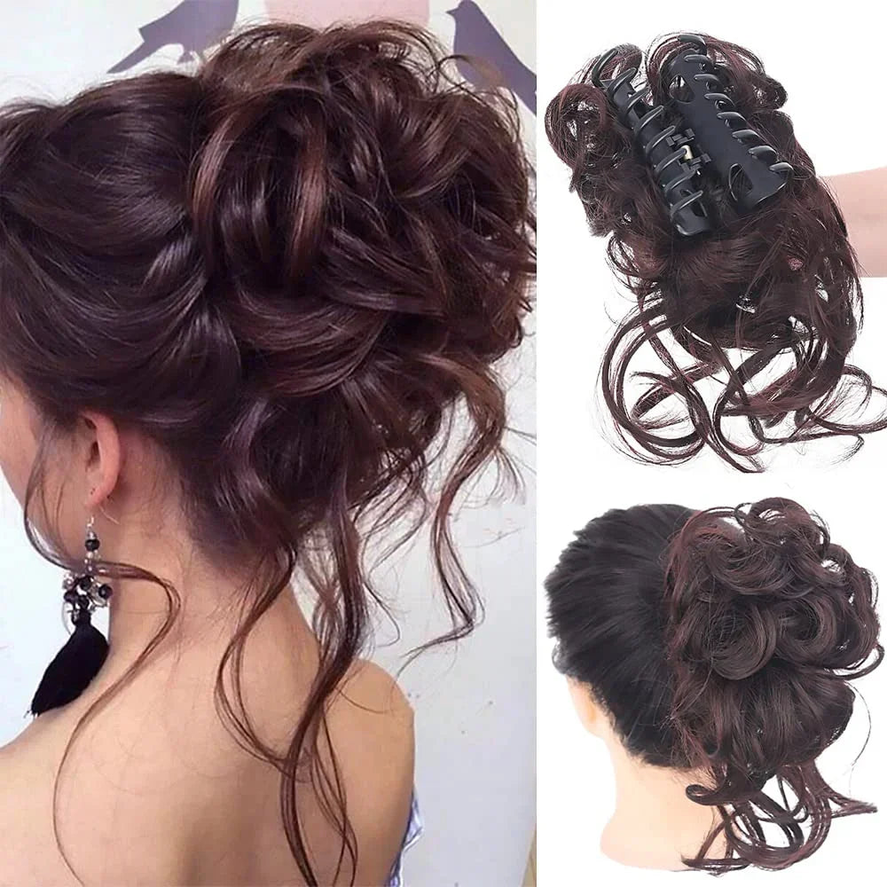 HairBun 1+1 GRATIS: Instant Krullend Vrouwen Haar Bun Clip