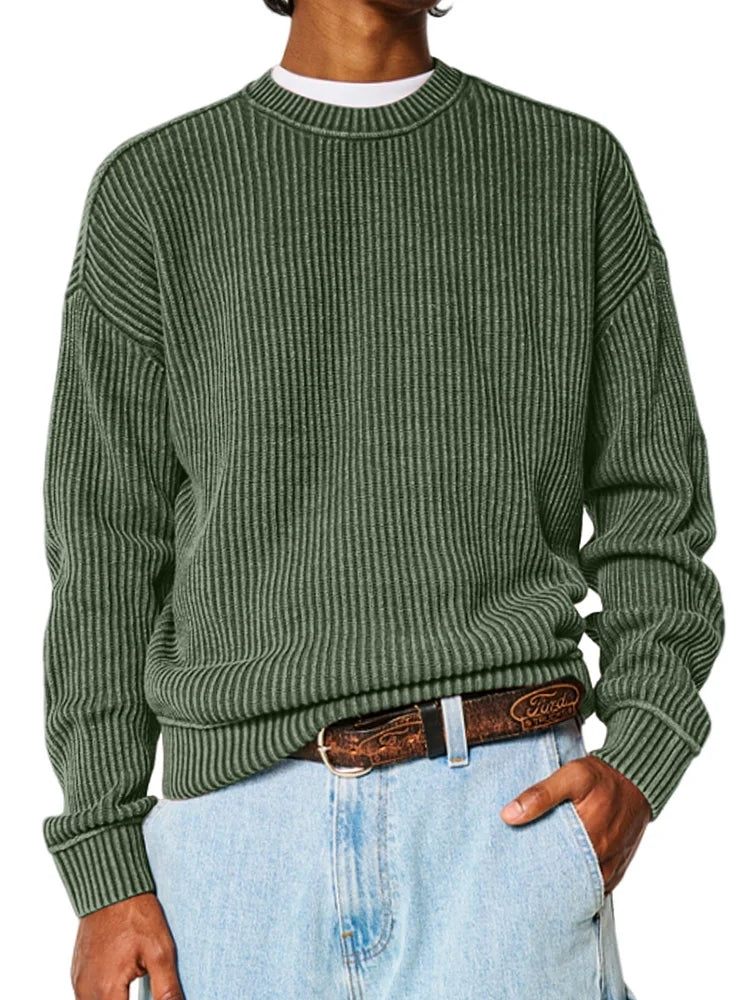 Marcatino™ | Heren Sweater Met Veelzijdige Ronde Hals