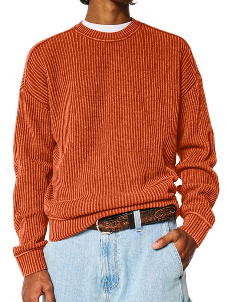 Marcatino™ | Heren Sweater Met Veelzijdige Ronde Hals