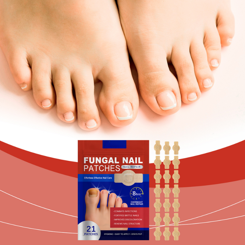 NailPatch 1+1 GRATIS - Schimmelwerend, Antibacterieel Nagelverzorging Patch Pak