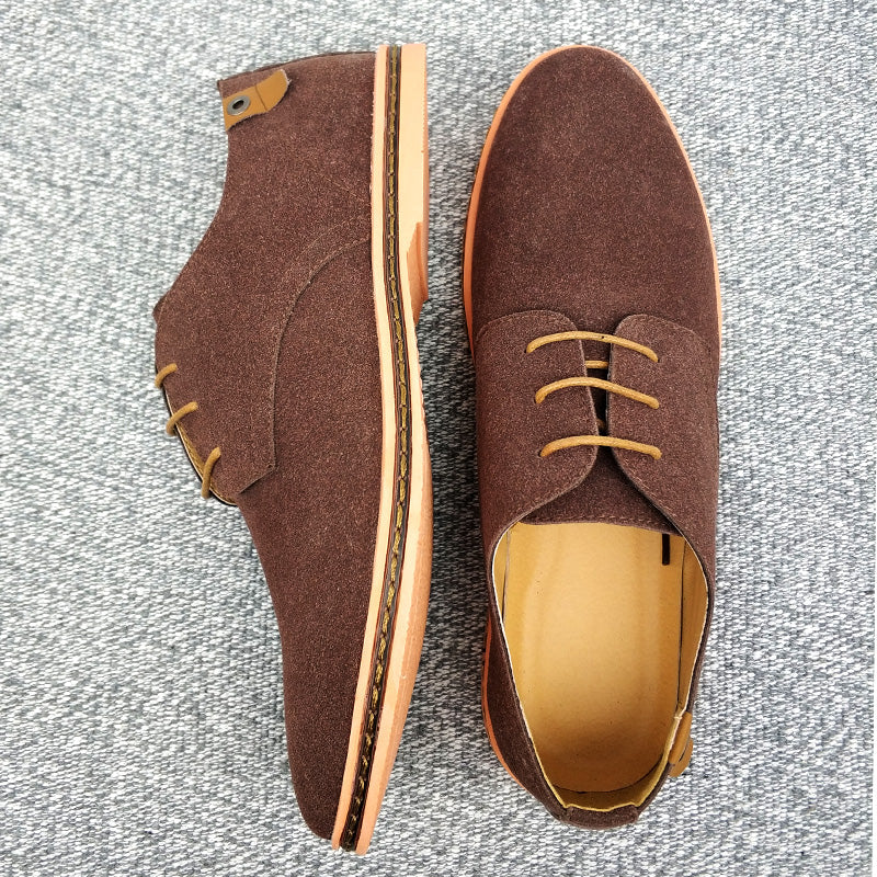 Marcatino™ | Heren Veterschoenen Lente Suede Oxford