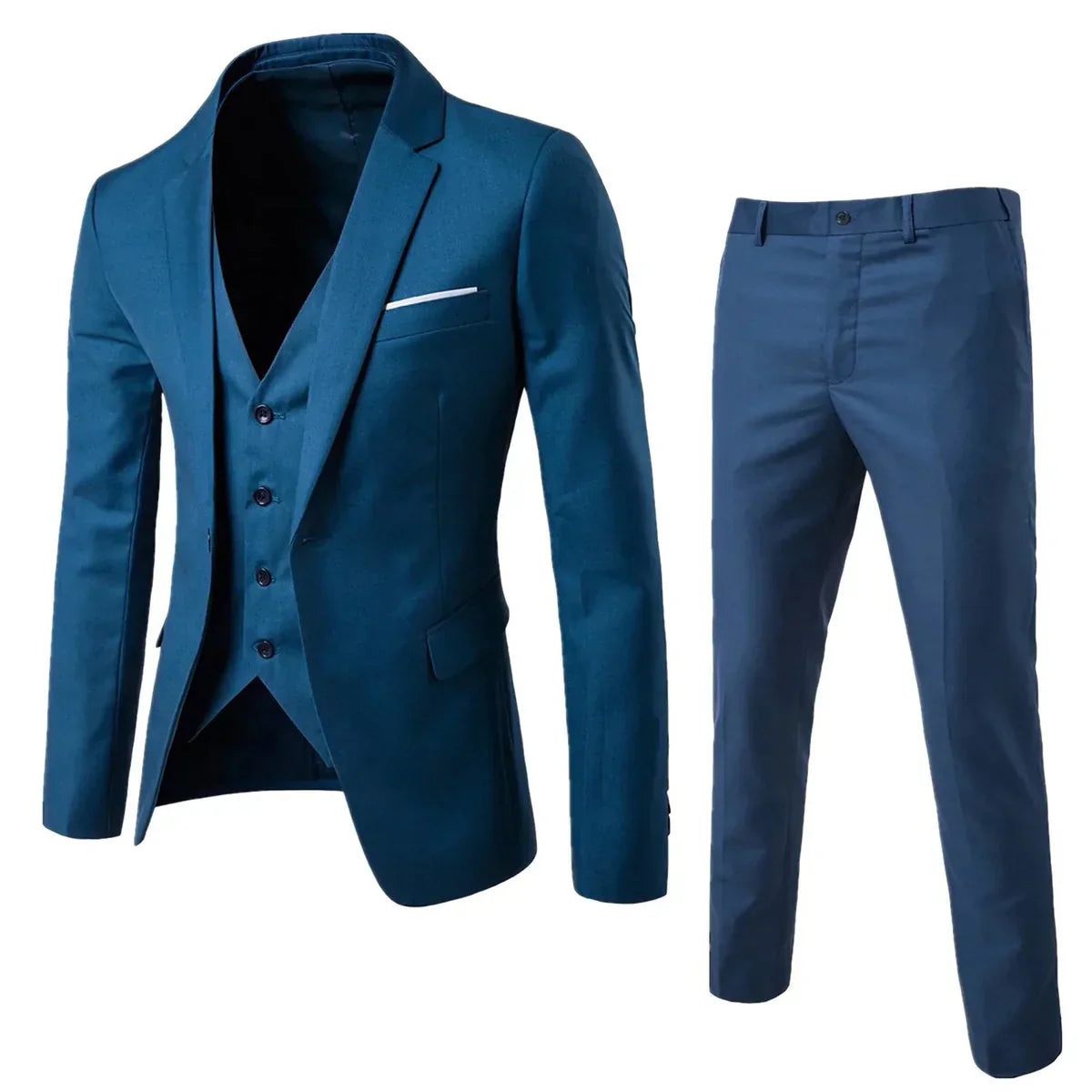 Marcatino™ | Elegant Driedelig Pak Voor Heren
