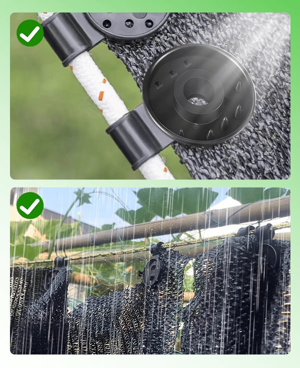 ClothClips - 50 Stuks Schaduwdoekgaas-Afdekklemmen