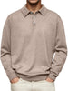 Marcatino™ | Casual en Comfortabele Lange Mouwen Heren Poloshirt