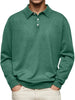 Marcatino™ | Casual en Comfortabele Lange Mouwen Heren Poloshirt