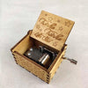 MusicBox 1+1 GRATIS - Hand Zwengel Houten Muziekdoos