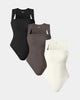 Marcatino™ | Vierkante Hals Mouwloze Bodysuits