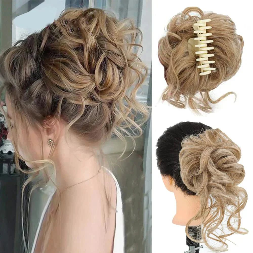 HairBun 1+1 GRATIS: Instant Krullend Vrouwen Haar Bun Clip