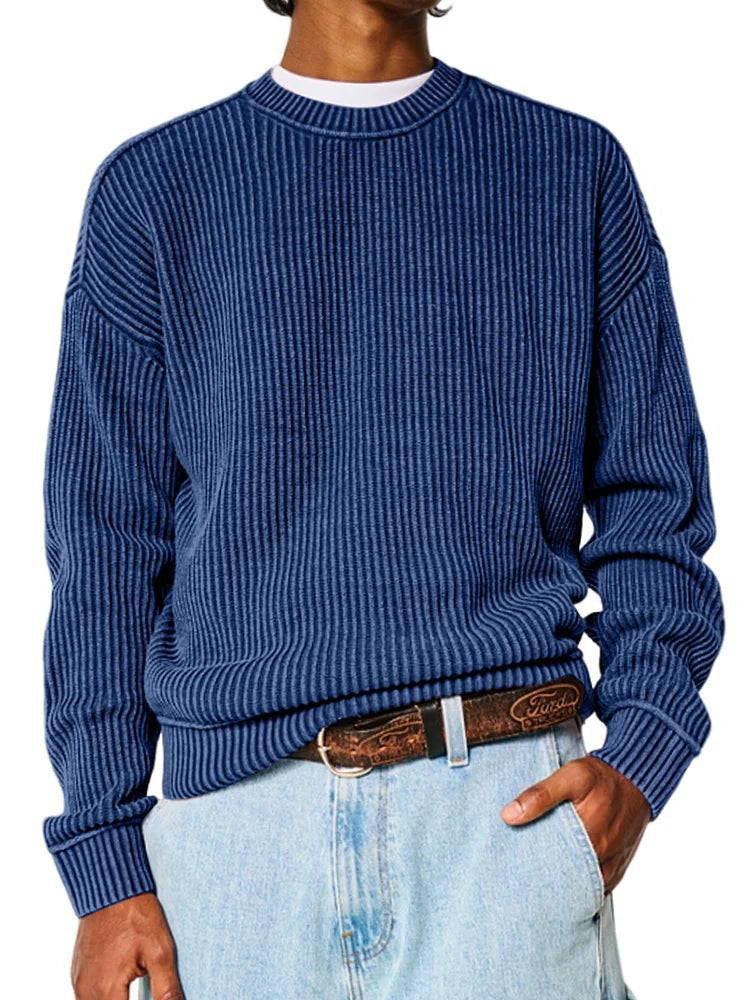 Marcatino™ | Heren Sweater Met Veelzijdige Ronde Hals