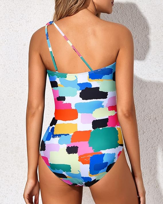 Marcatino™  WomenSwimsuit: Eén Schouder Eendelig Zwempak voor Vrouwen