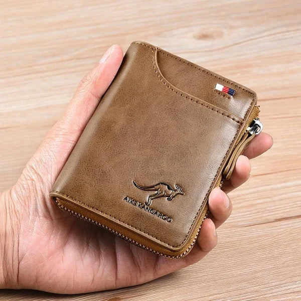 MensWallet 1+1 GRATIS: Heren Portemonnee Met RFID-Bescherming