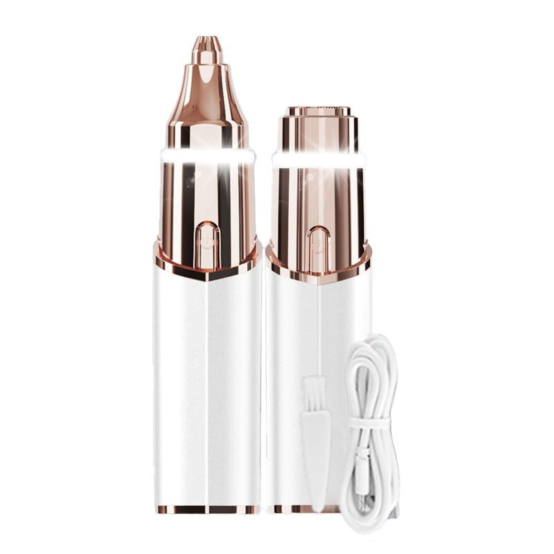 EyebrowTrimmer - 2 in 1 Elektrisch Gezichtshaar En Wenkbrauw Trimmer