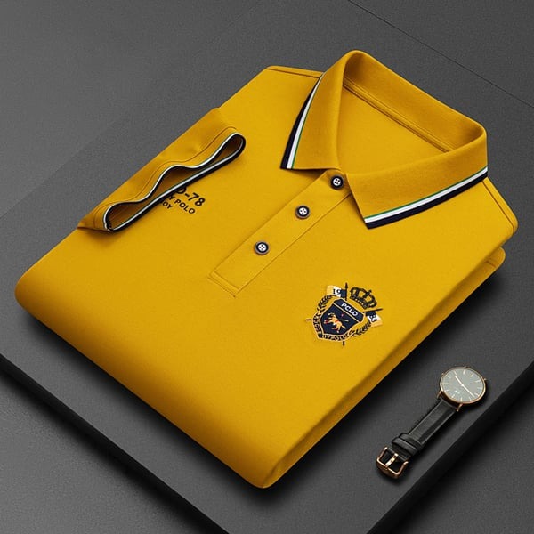 Marcatino™ | Solide Kleur Zakelijke Geborduurd Poloshirt