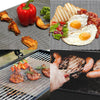 GrillMesh 1+1 GRATIS: Herbruikbaar Hittebestendig Antiaanbak BBQ Grillgaas (6 Stuks)