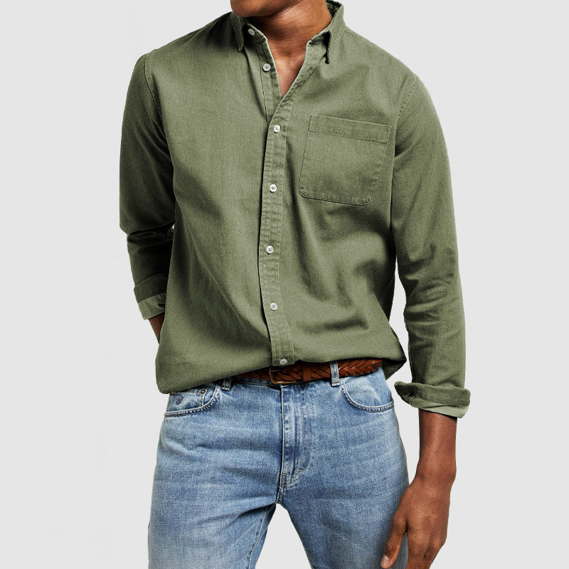 Marcatino™ | Casual Katoenen Basis Shirt