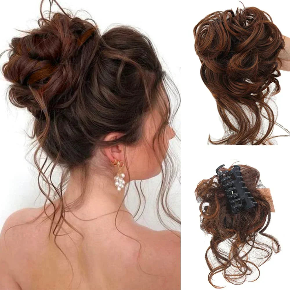 HairBun 1+1 GRATIS: Instant Krullend Vrouwen Haar Bun Clip