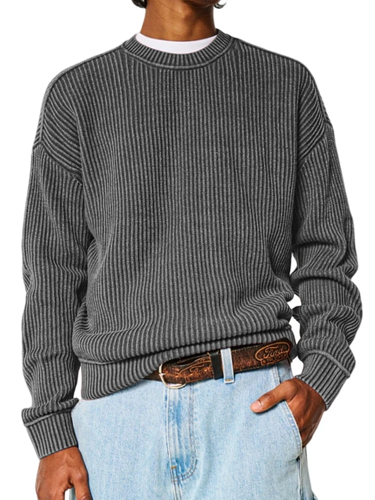 Marcatino™ | Heren Sweater Met Veelzijdige Ronde Hals