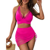 Marcatino™ BikiniSet: Elegant Comfortabel Tummy Control Bikini Set Met Rokje