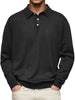 Marcatino™ | Casual en Comfortabele Lange Mouwen Heren Poloshirt