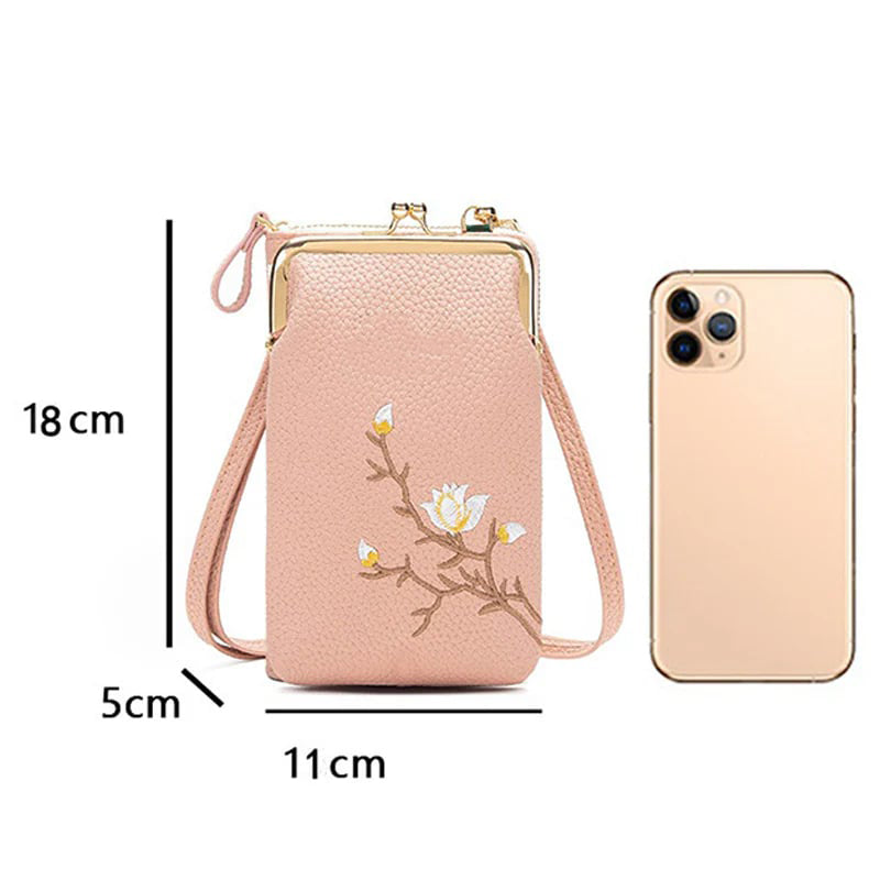 PhoneBag: Crossbody Mobiele Telefoon Portemonnee voor Vrouwen