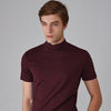 Marcatino™ SlimShirt 1+1 GRATIS: Heren Hoge Hals Slim-Fit Casual T-Shirt