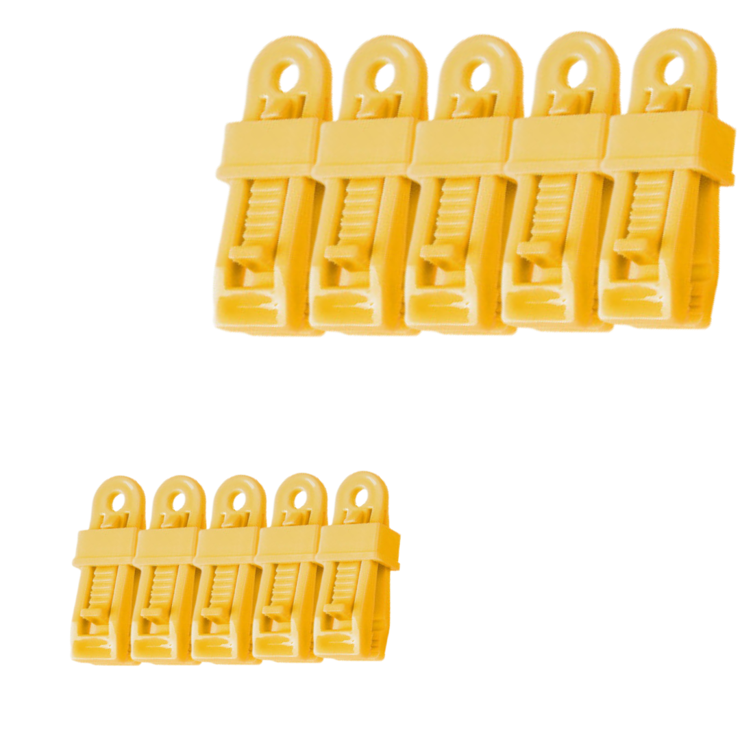 TentClamps 10+10 GRATIS: Tent En Schaduw Doek Verstelbaar Vergrendeling Clips