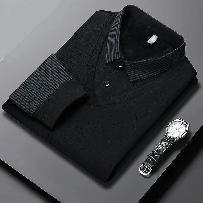 Marcatino™ | Elegantie Poloshirt Met Lange Mouwen