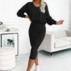 Marcatino™ | Vestjurk en V-hals Sweatshirt Set