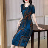 Marcatino™ | Elegante Geplooid Jurk Voo Dames