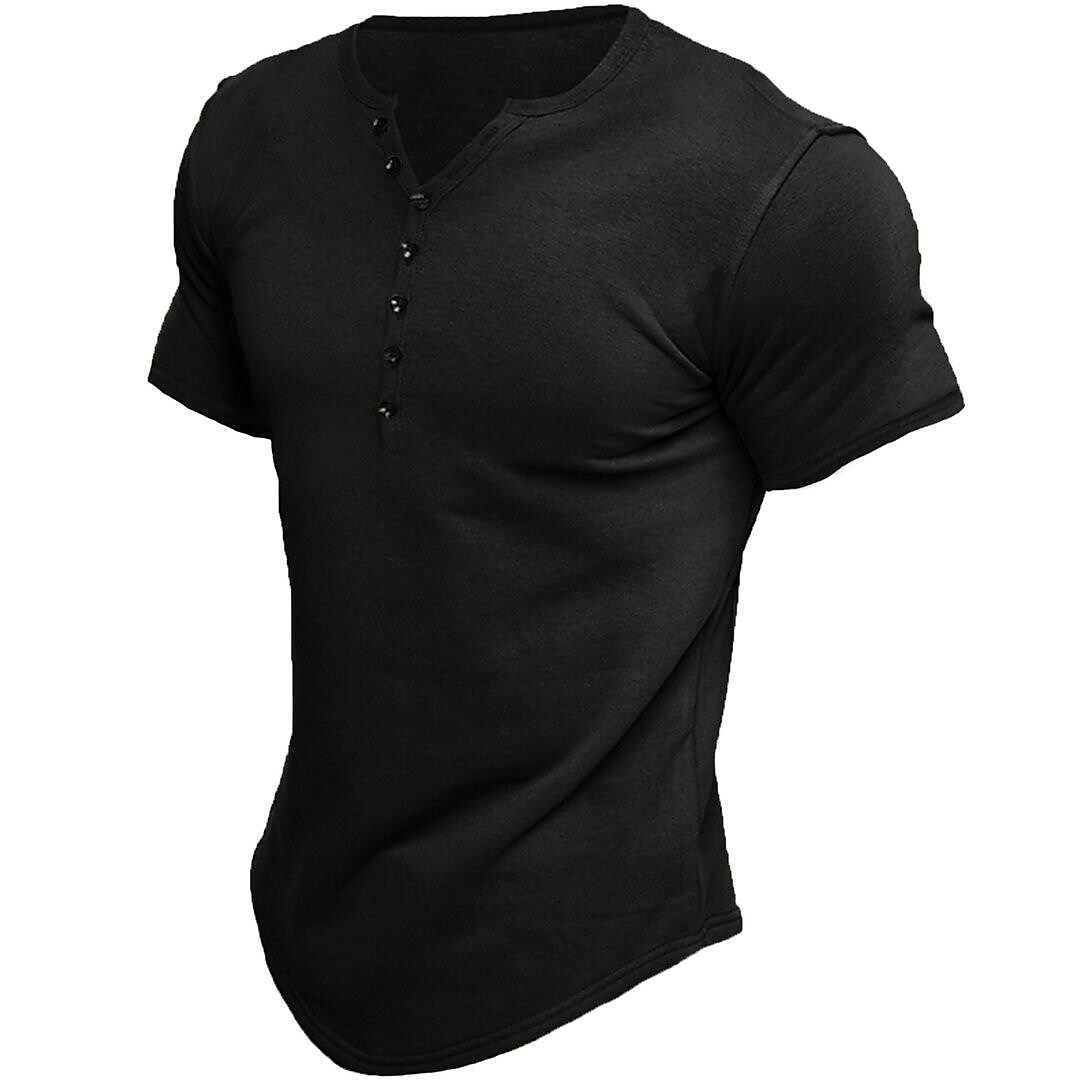 CasualT-Shirt: Casual T-shirt Met Korte Mouwen voor Mannen