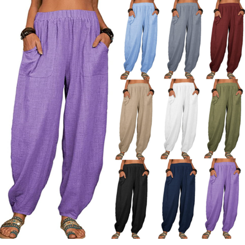 Marcatino™ CasualPants: Losvallende Casual Broek voor Dames