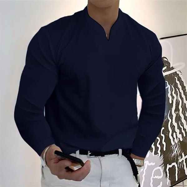 Marcatino™ | Losse Casual Lange Mouw Top Voor Mannen