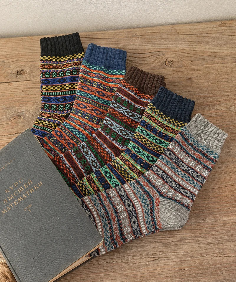Marcatino™ | Dikke Warme 5 Paar Sokken Set