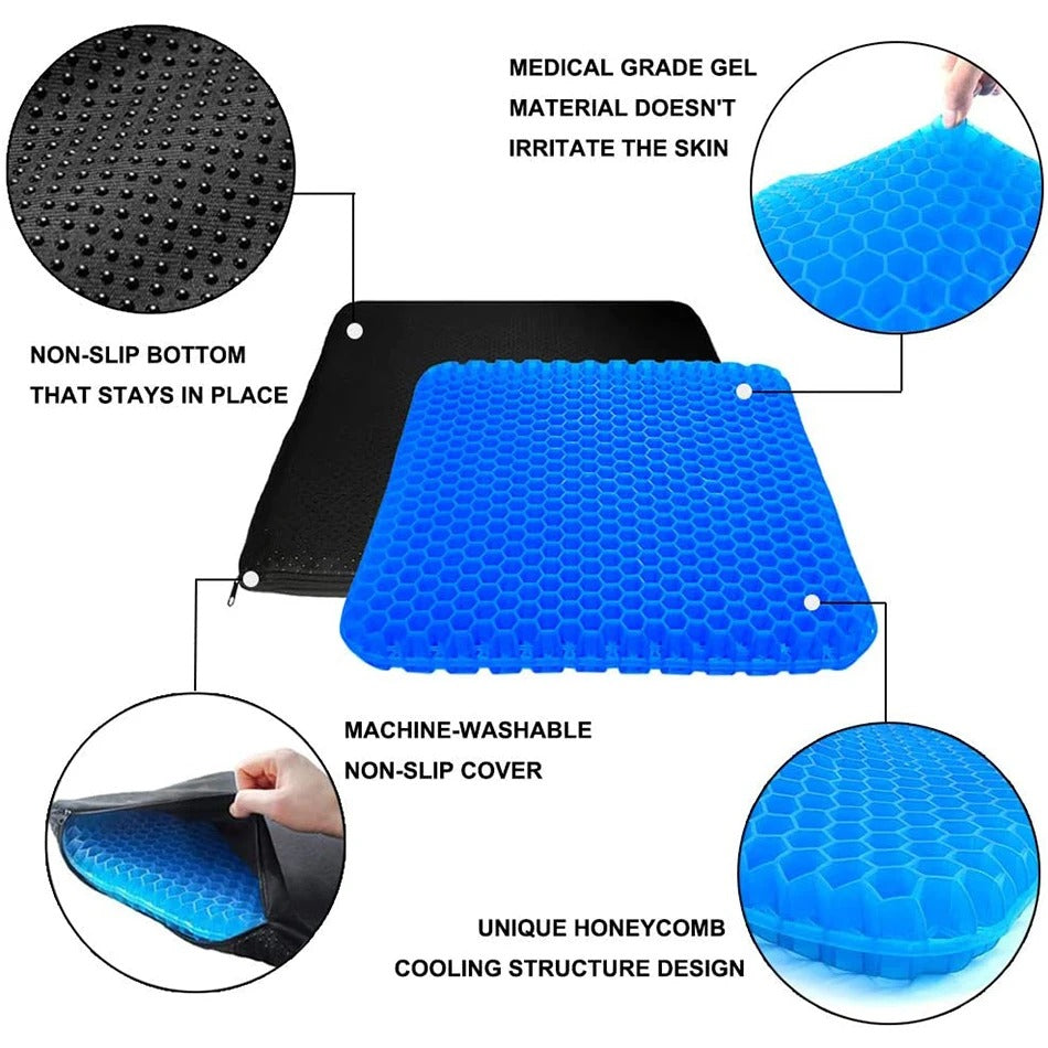 Marcatino™ GelPillow - Ademend Comfortabel Honingraat Gel Kussen
