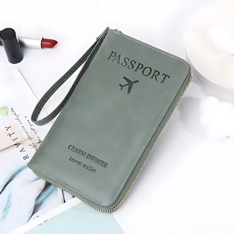 PassportWallet 1+1 GRATIS: Alles-in-één Reisportemonnee En Paspoorthouder Voor Mannen En Vrouwen