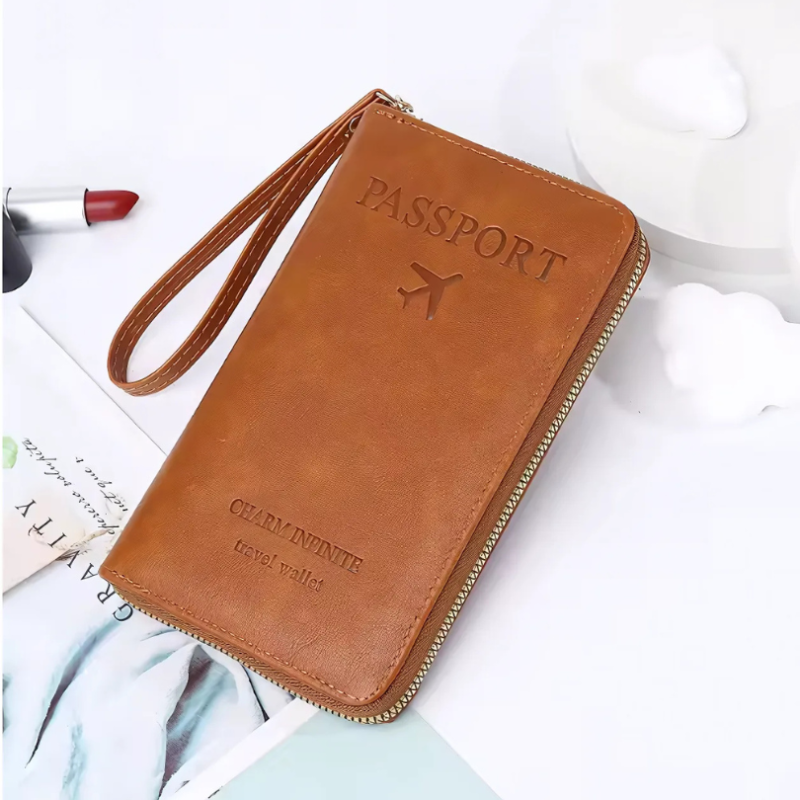 PassportWallet 1+1 GRATIS: Alles-in-één Reisportemonnee En Paspoorthouder Voor Mannen En Vrouwen
