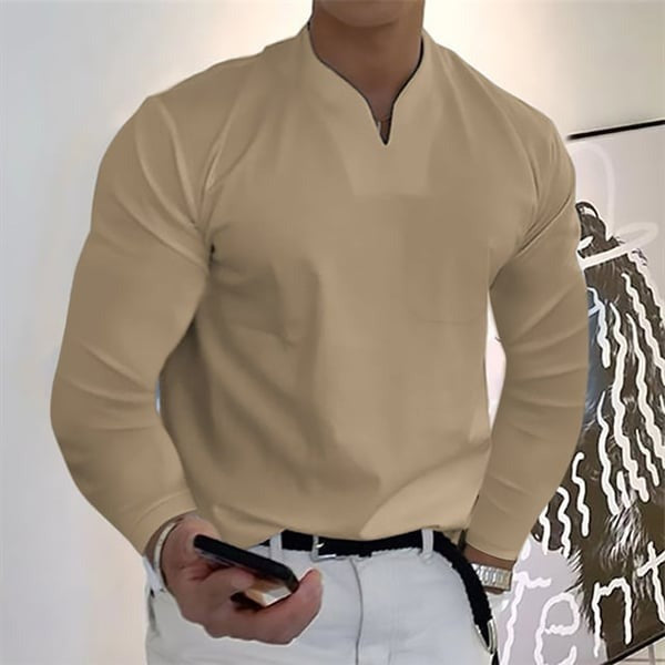 Marcatino™ | Losse Casual Lange Mouw Top Voor Mannen