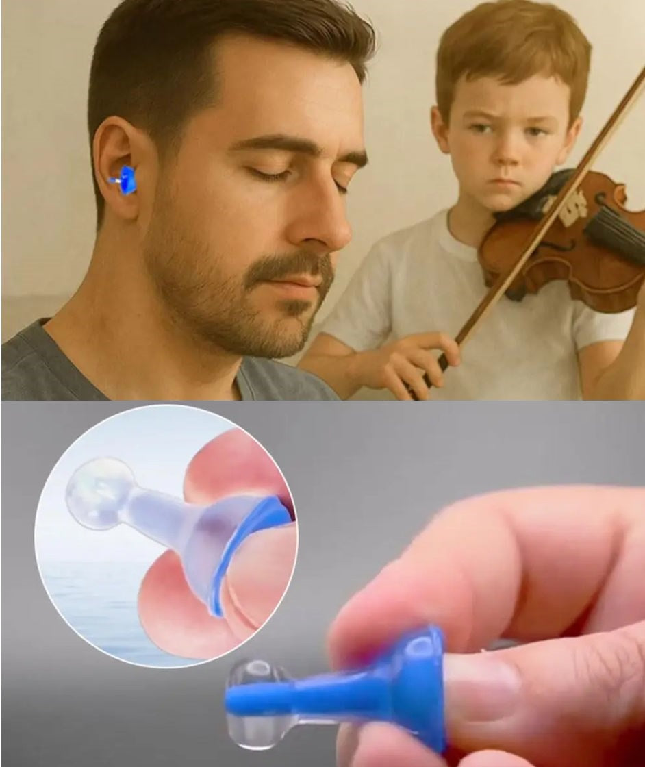 SiliconeEarplugs 1+1 GRATIS: Opblaasbare Oordopjes — Directe Bescherming Tegen Water en Geluid