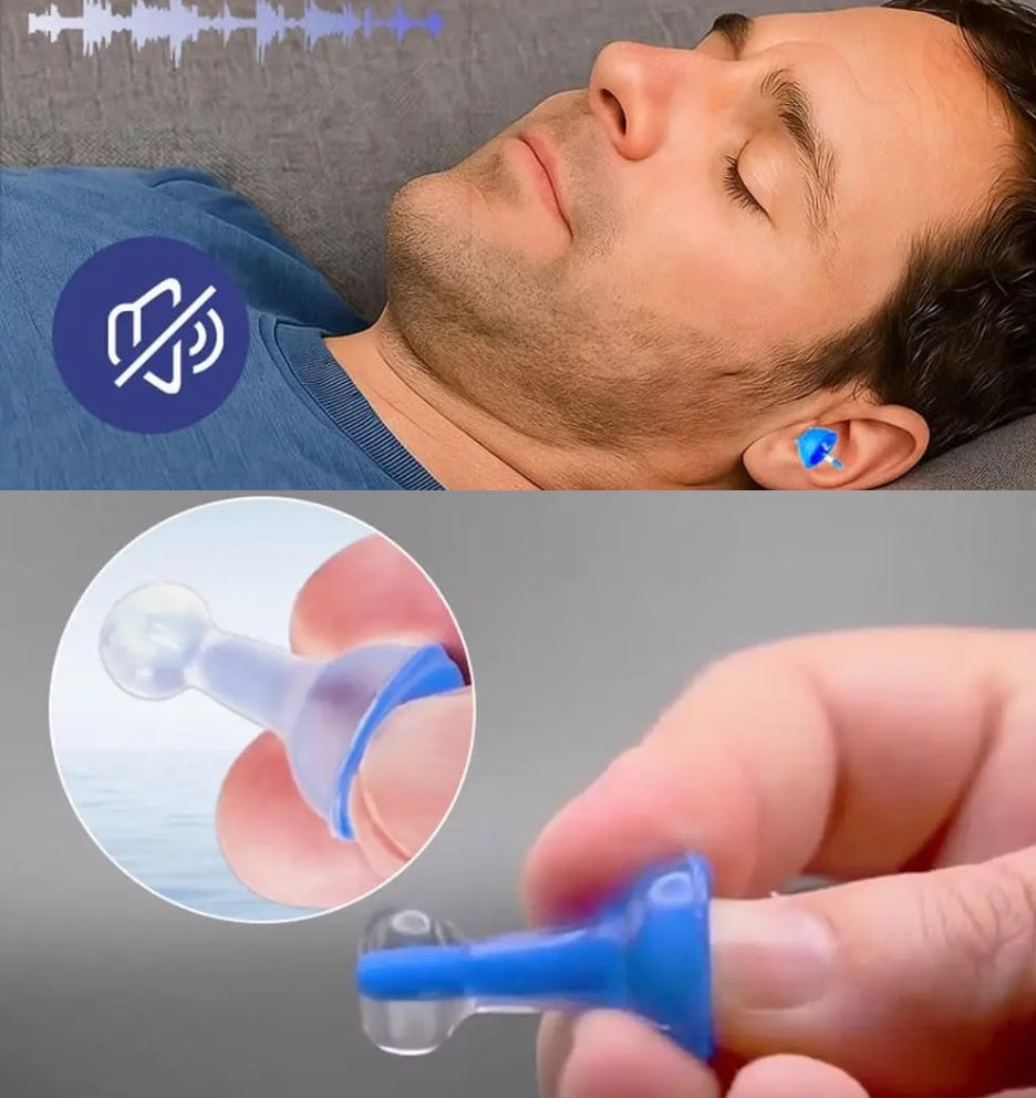 SiliconeEarplugs 1+1 GRATIS: Opblaasbare Oordopjes — Directe Bescherming Tegen Water en Geluid