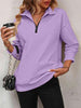 Marcatino™ | Loshangende Schouders met Rits Sweatshirt