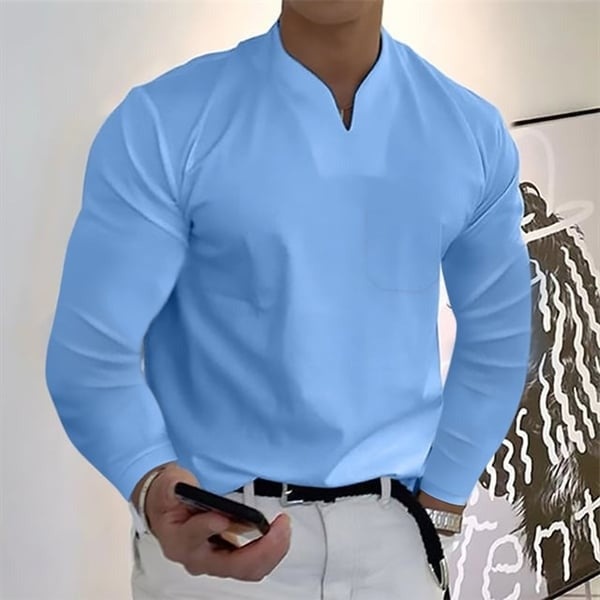 Marcatino™ | Losse Casual Lange Mouw Top Voor Mannen