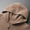 Marcatino™ | Herfst en Winter Verdikt Gebreid Herenvest met Capuchon