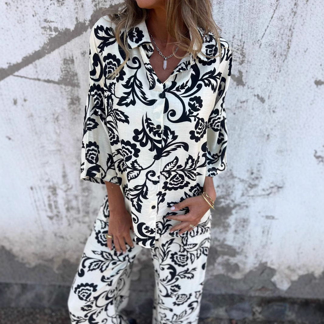 Conjunto Feminino Floral Brasileirinha !