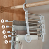 MultiHanger 1+1 GRATIS: Ruimtebesparende Multifunctionele Slimme Kleerhanger