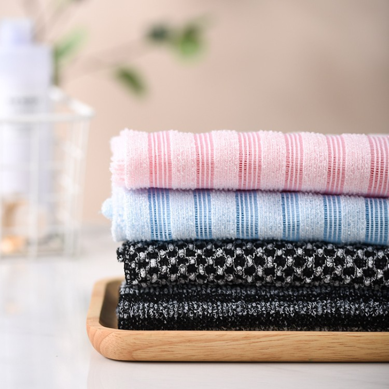 WashCloth 1+1 GRATIS - Exfoliërende Washand, Douche Scrub Handdoek