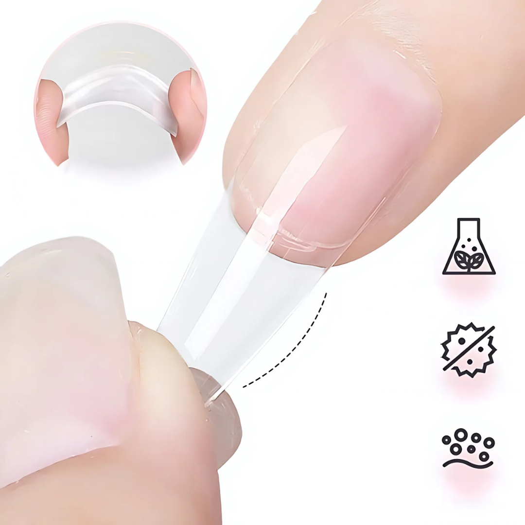NailGel 1+1 GRATIS - 3 In 1 Clear Nagelverharder En Verlengingsgel