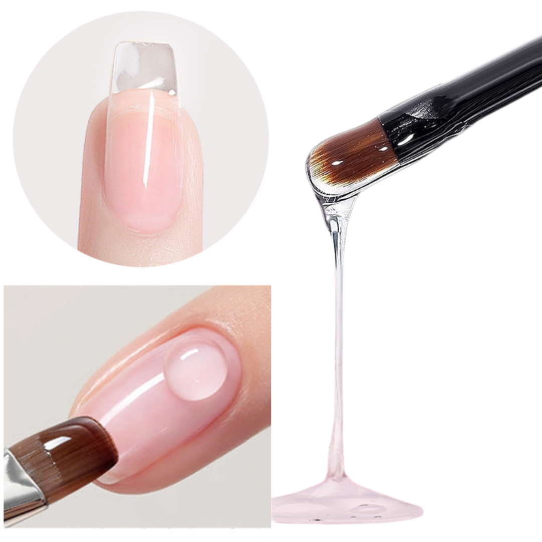 NailGel 1+1 GRATIS - 3 In 1 Clear Nagelverharder En Verlengingsgel