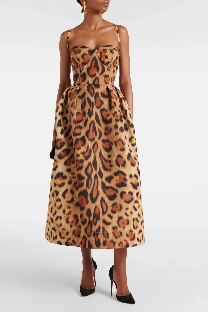 Marcatino™ | Dierenprint Midi Bustier