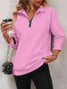 Marcatino™ | Loshangende Schouders met Rits Sweatshirt