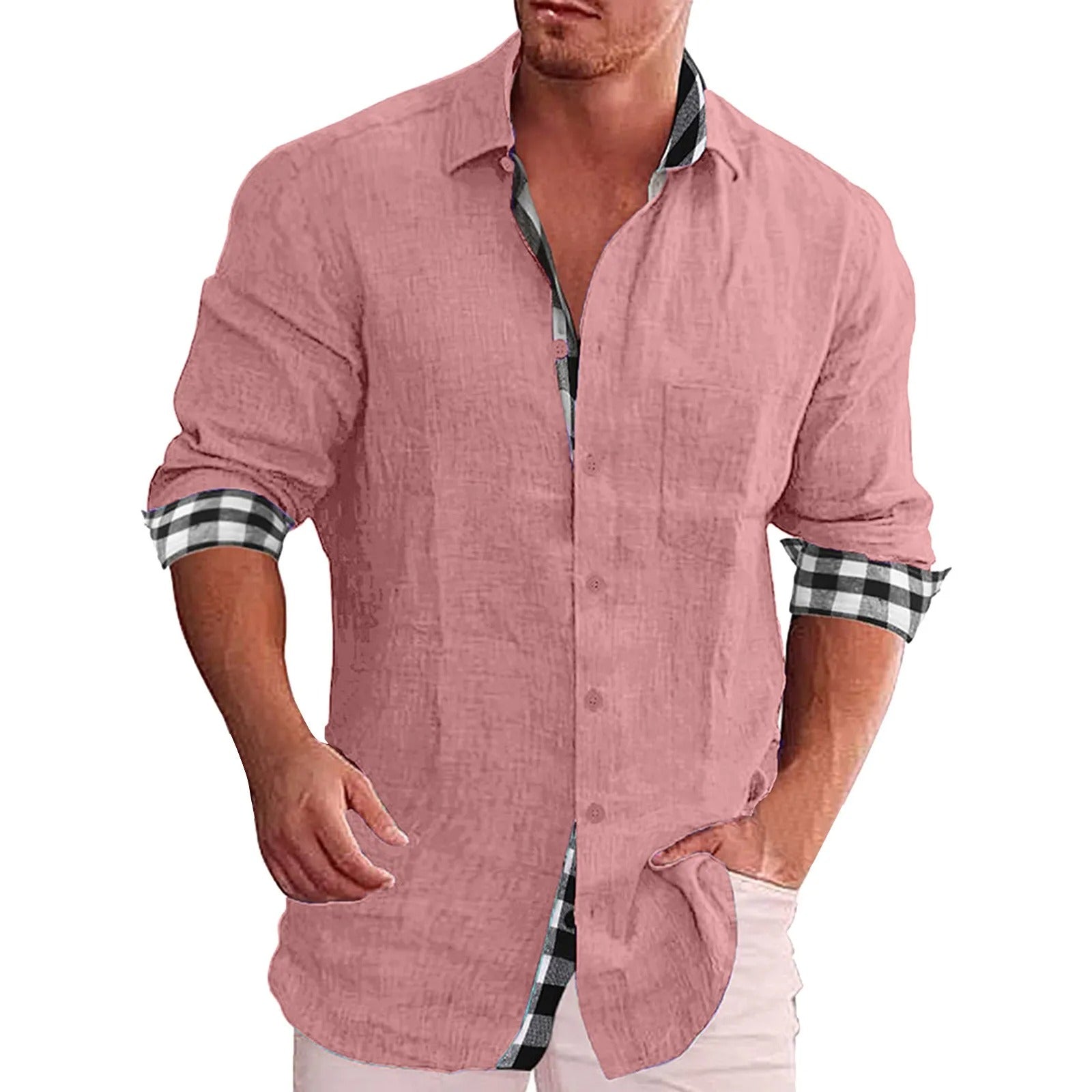 Marcatino™ | Lange Mouwen Casual Hippie Poloshirts